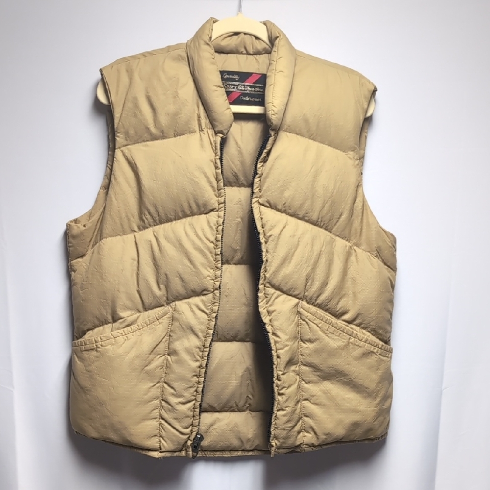 Vintage Sears Down Filled Puffer Vest - Picture 6 of 6